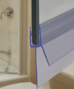 מגב סיליקון למקלחון/גומיה למקלחון - מתאים לשני סוגי מקלחונים זכוכית בעובי 6 מ"מ וגם ל 8 מ"מ, אורך 1 מטר